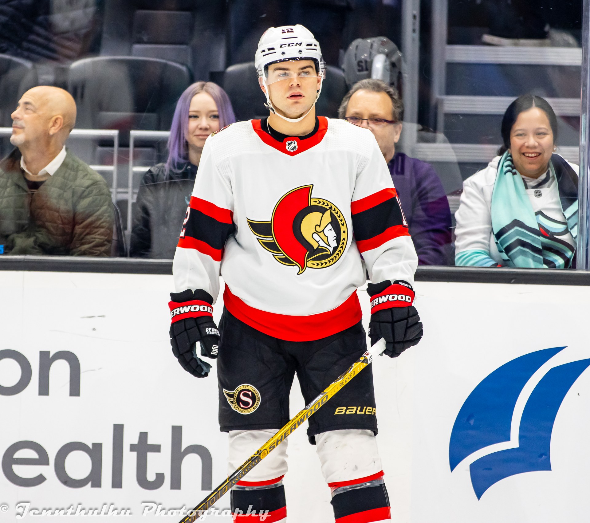Alex DeBrincat avec les Sénateurs d'Ottawa