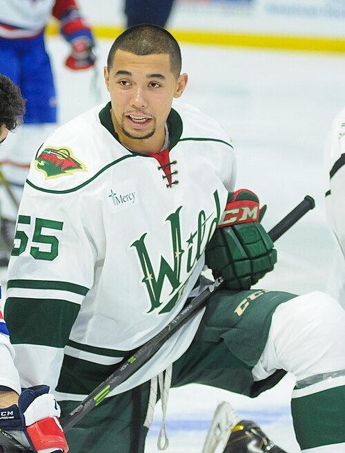 Matt Dumba avec le Wild de l’Iowa