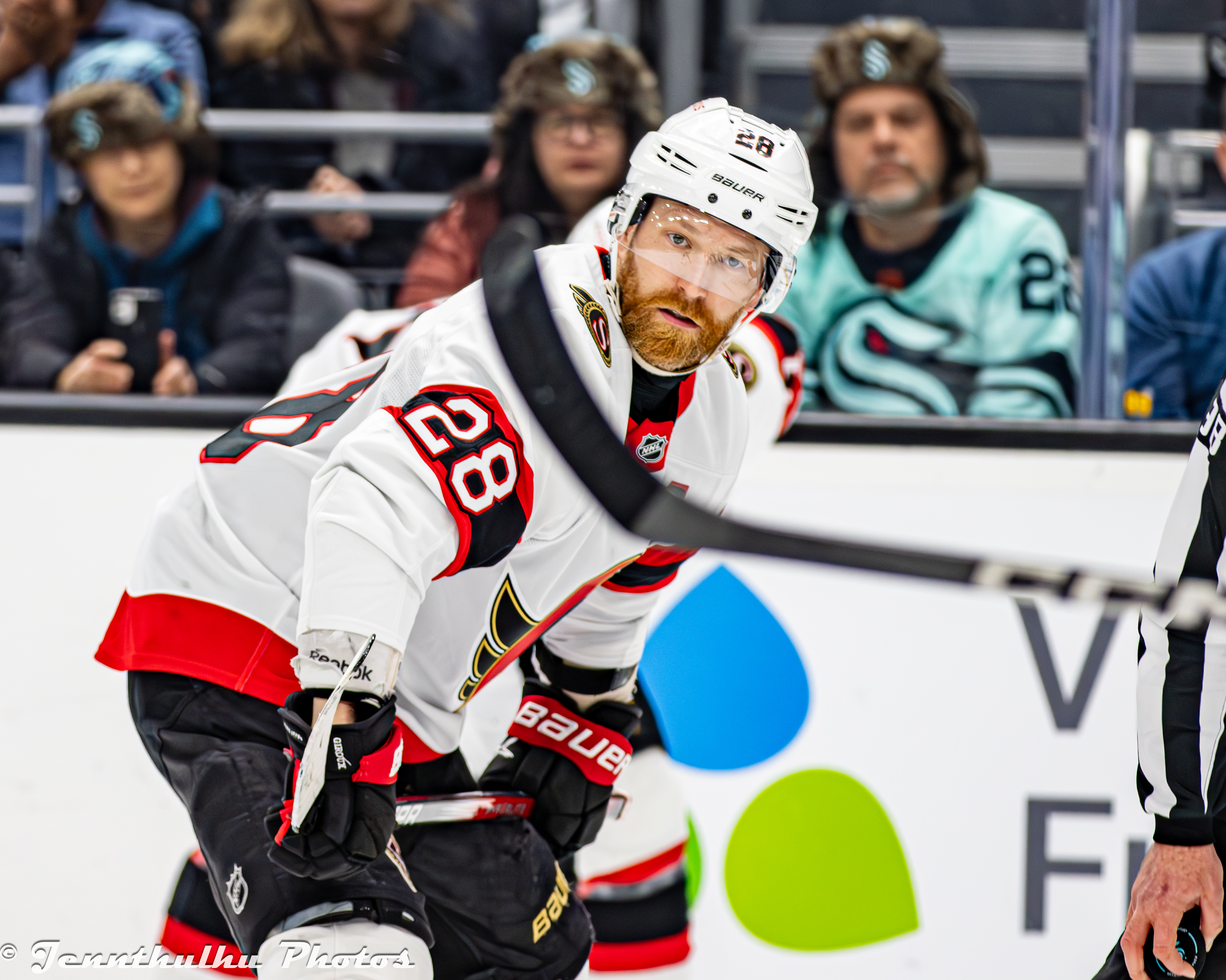 Claude Giroux avec les Sénateurs d’Ottawa