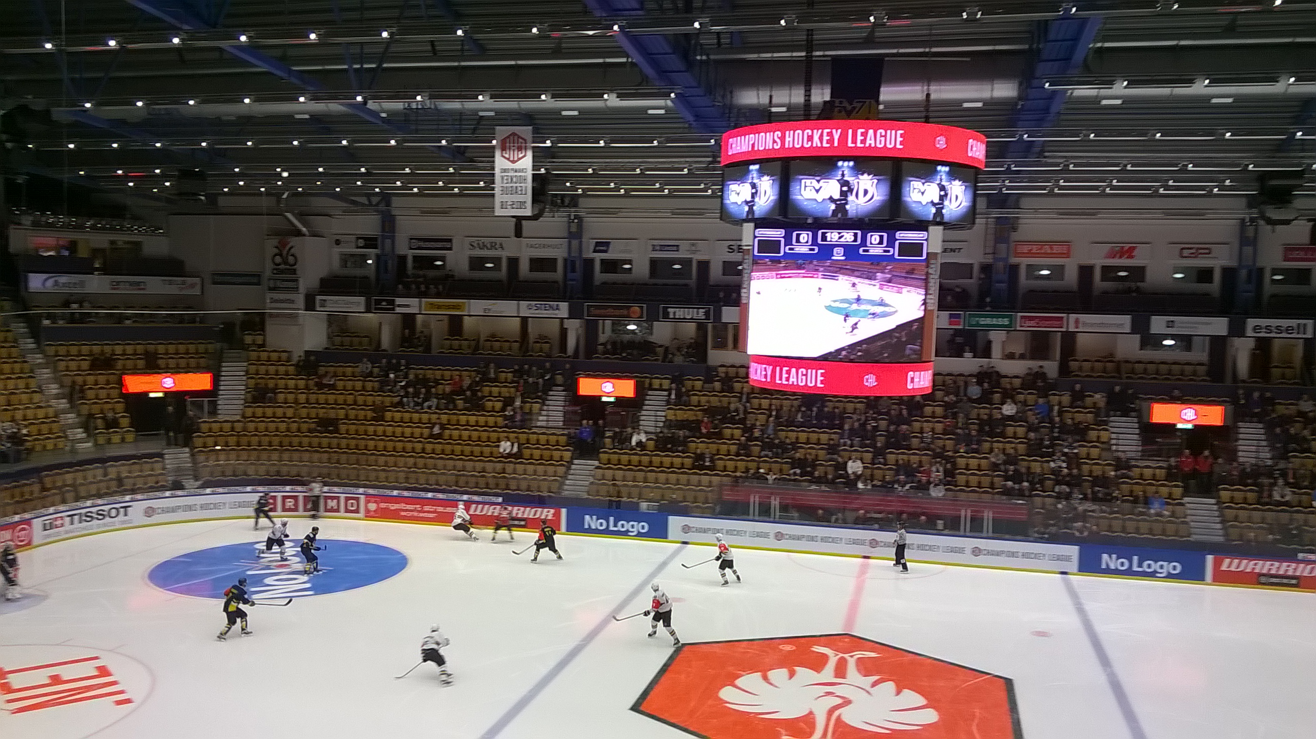 Match du HV71 à la Kinnarps Arena de Jönköping