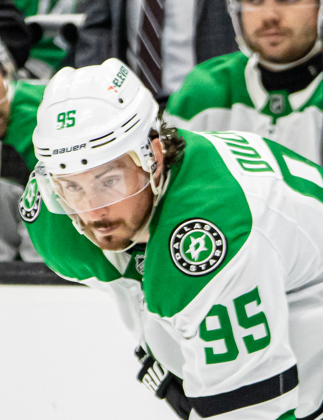 Matt Duchene en action avec les Stars de Dallas