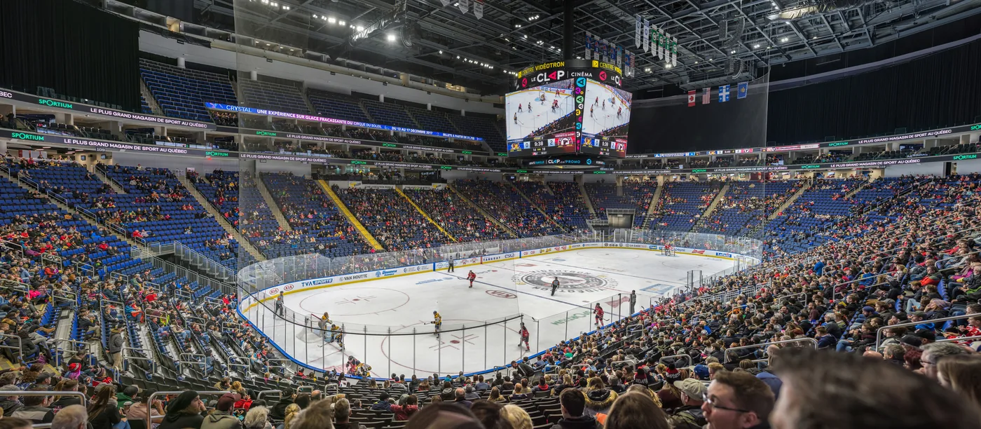 Match des Remparts de Québec au Centre Vidéotron