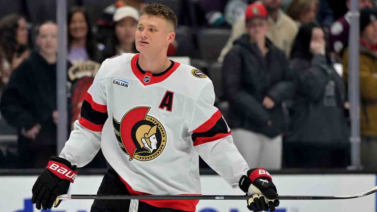 Tim Stützle avec les Sénateurs d’Ottawa en 2026